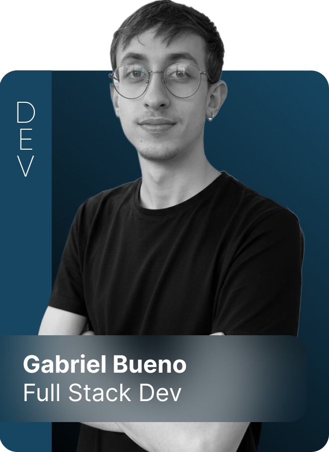 Gabriel Bueno — Front End Dev