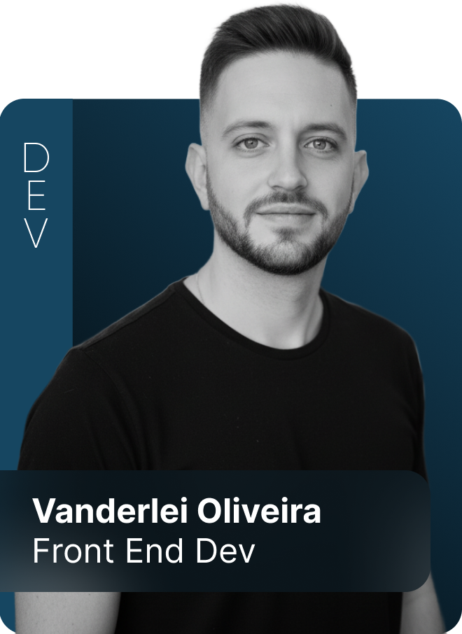 Vanderlei Oliveira — Front End Dev