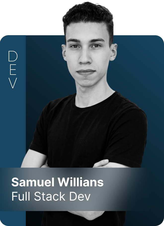 Samuel Willians — Full Stack Dev